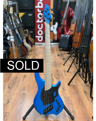 Dingwall Combustion NG3 Adam 'Nolly' Getgood 5 String Laguna Seca Blue